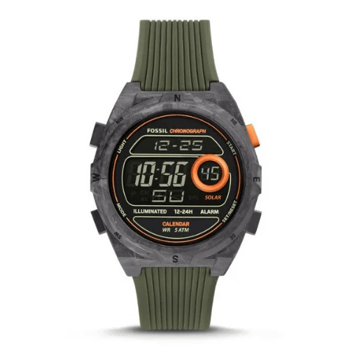 Fossil Everett Solar powered Digital