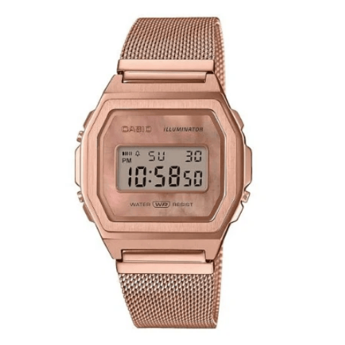 Casio Vintage Iconic A1000 (Pink Gold)