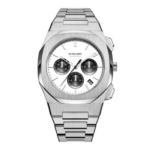 D1 Milano Chroma Chronograph “Panda Silver”