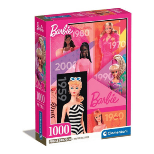 1000 teile puzzle barbie 60 years barbie
