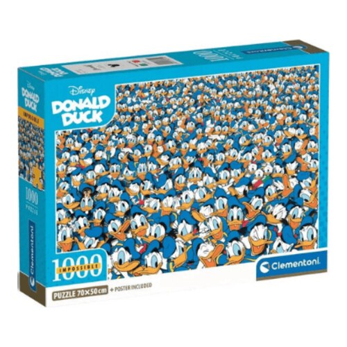1000 teile puzzle impossible disney compact donald duck