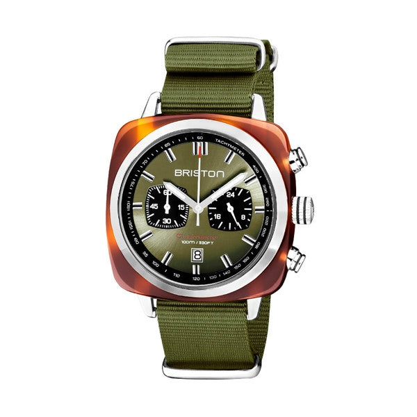 Briston Clubmaster Sport Chrono – Olive Green