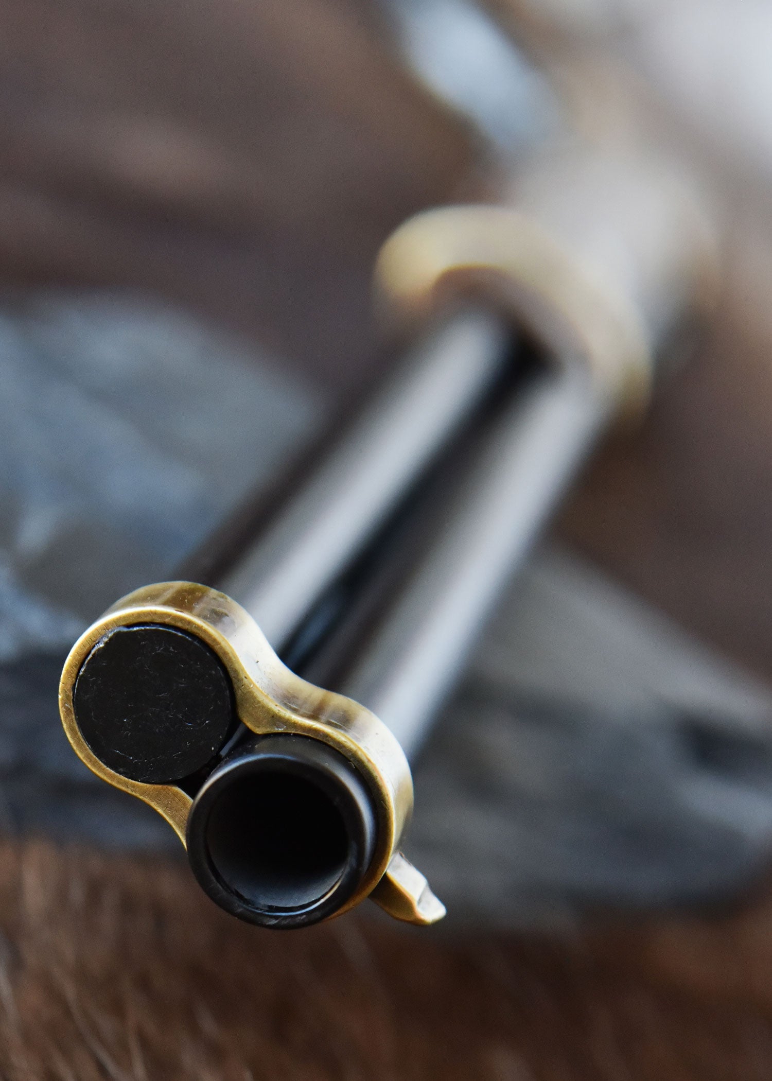 Winchester 1892 Long Range 108cm Messing-Replik
