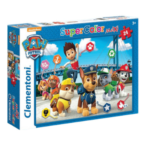 24 teile maxi puzzle paw patrol
