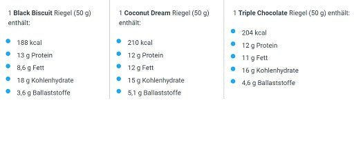 biotech protein dessert bar 50g einzeln dreifach schokolade