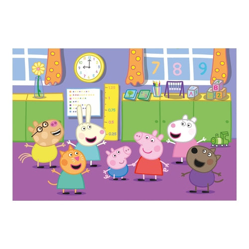 40 teile bodenpuzzle peppa pig
