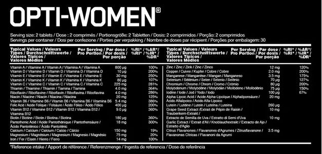 on optiwoman 60 kapseln