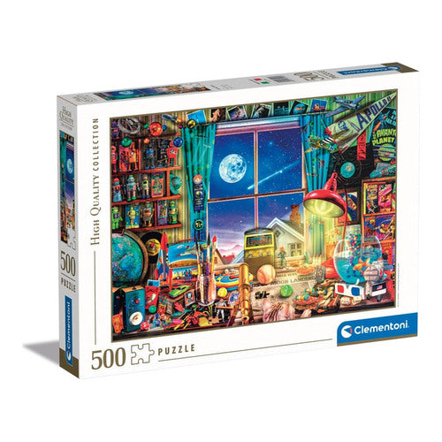 500 teile puzzle high quality collection auf zum mond