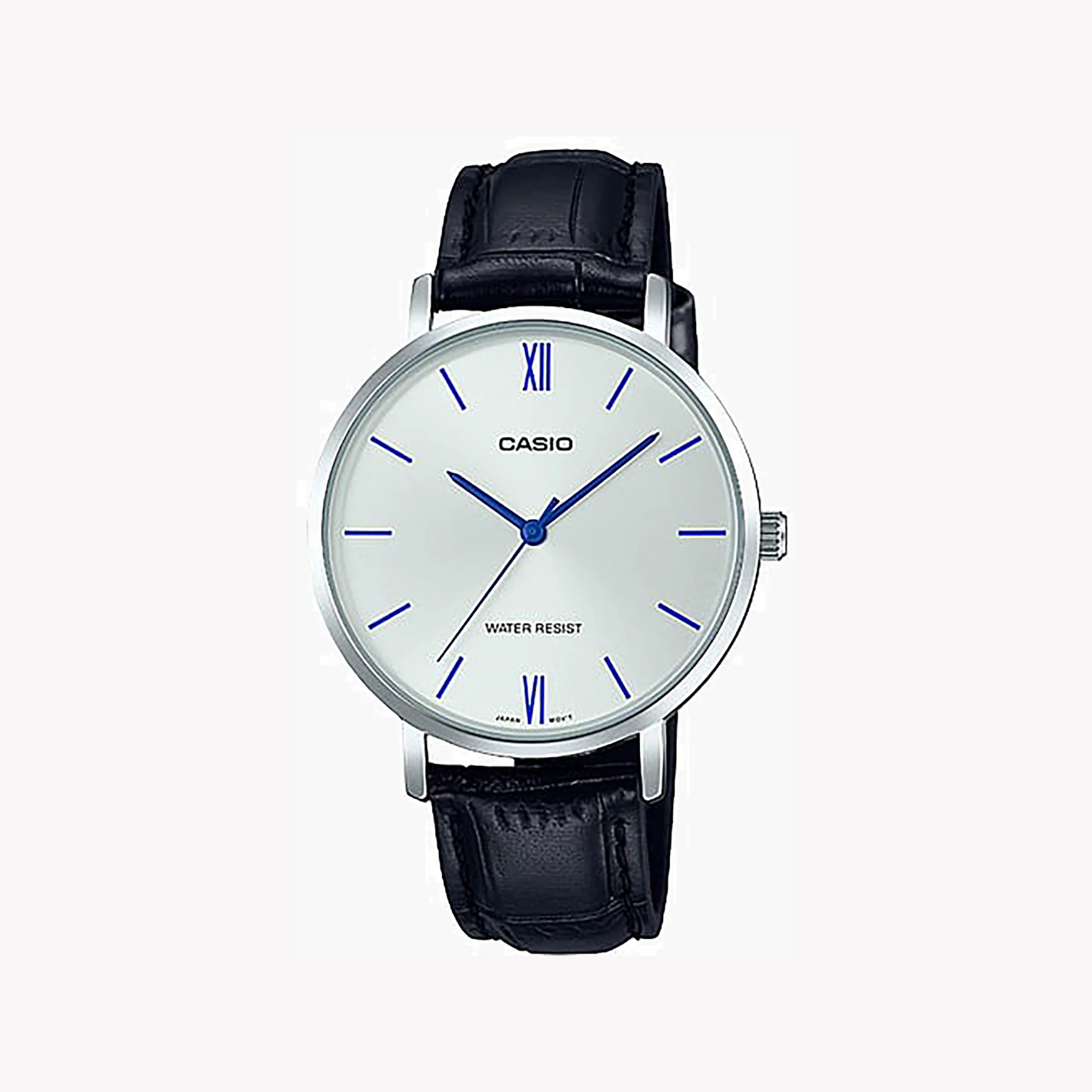Casio Enticer Ladies Minimalist Leather Watch
