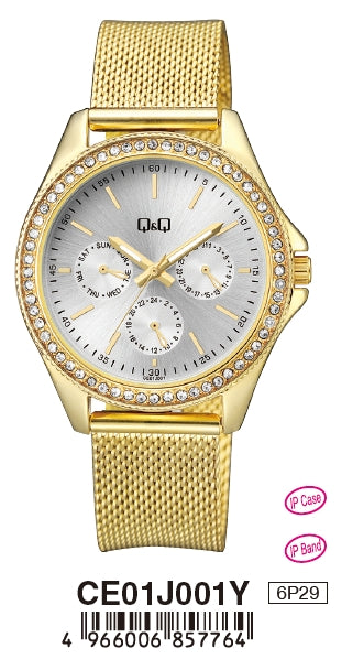 Q and Q Classic Ladies Analog Watch CE01J001Y