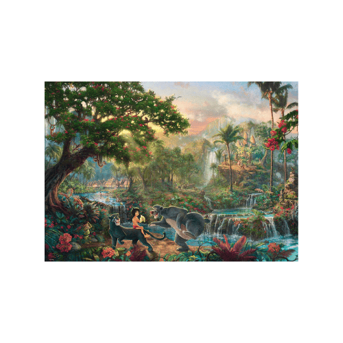 disney dschungelbuch 1000 teile puzzle thomas kinkade