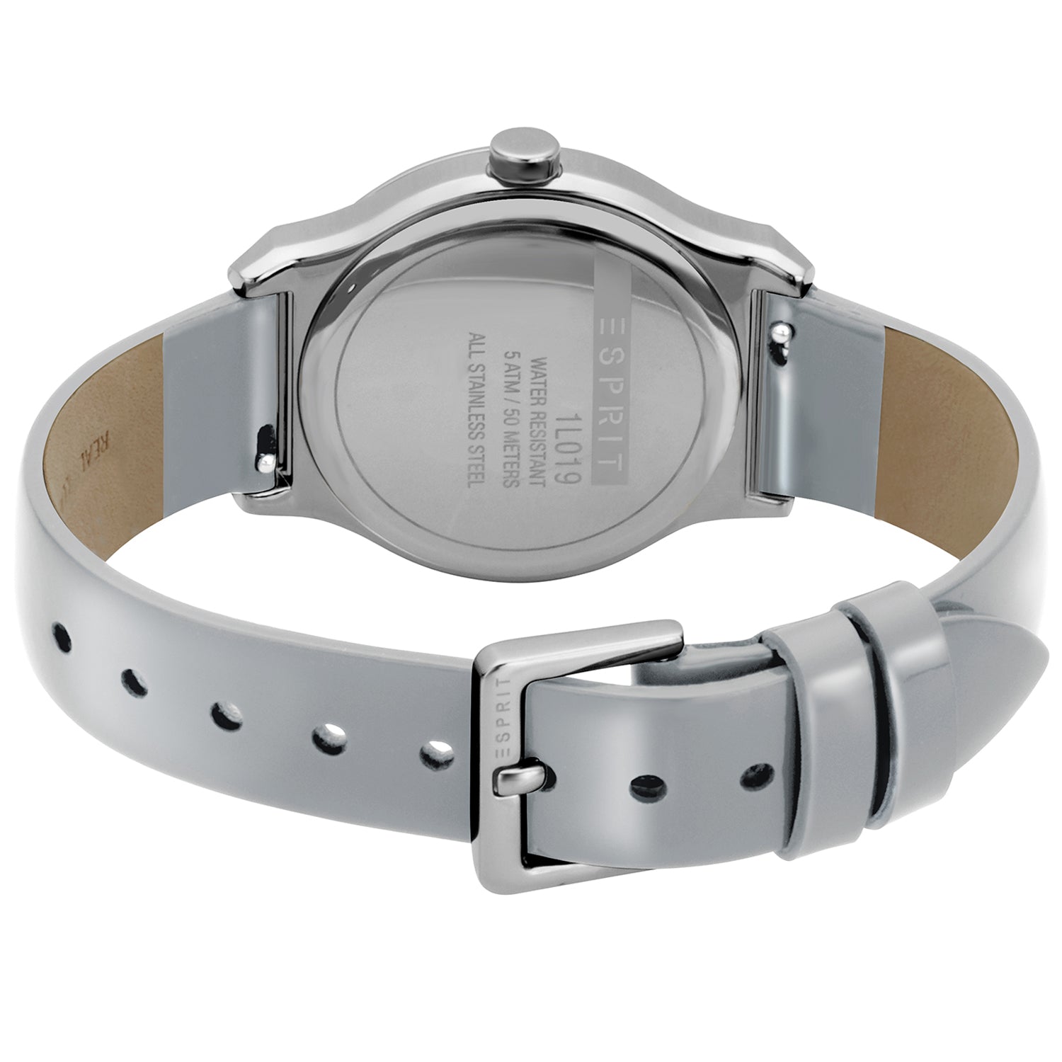 Montre à quartz pour femme avec bracelet en cuir