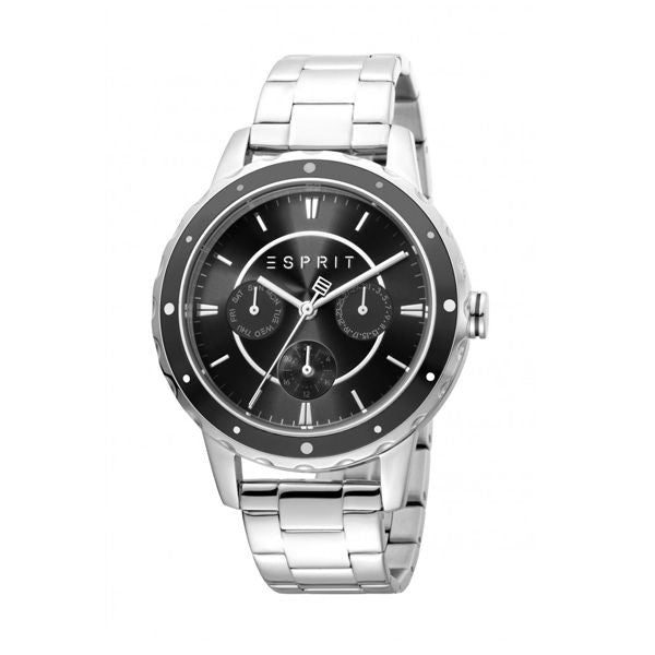Esprit Damen Multifunktionsuhr Stahl