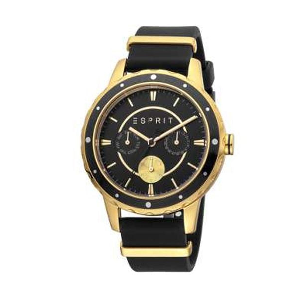 Esprit Damen Multifunktionsuhr Silikon