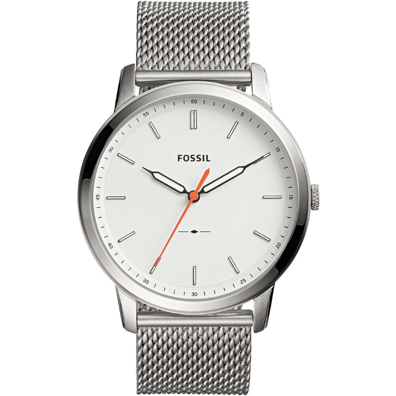 Fossil The Minimalist Slim Three Hand Stainless Steel Mesh Watch