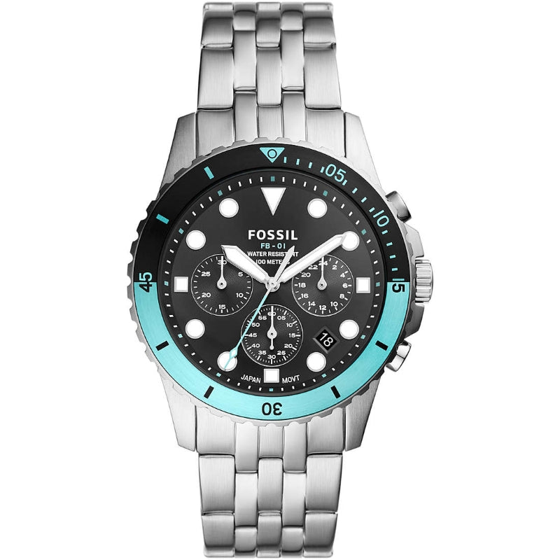 Fossil FB 01 Chronograph Edelstahl