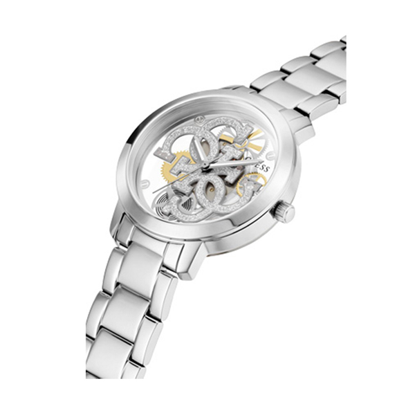 Guess Quattro Clear Skeleton GW0300L1