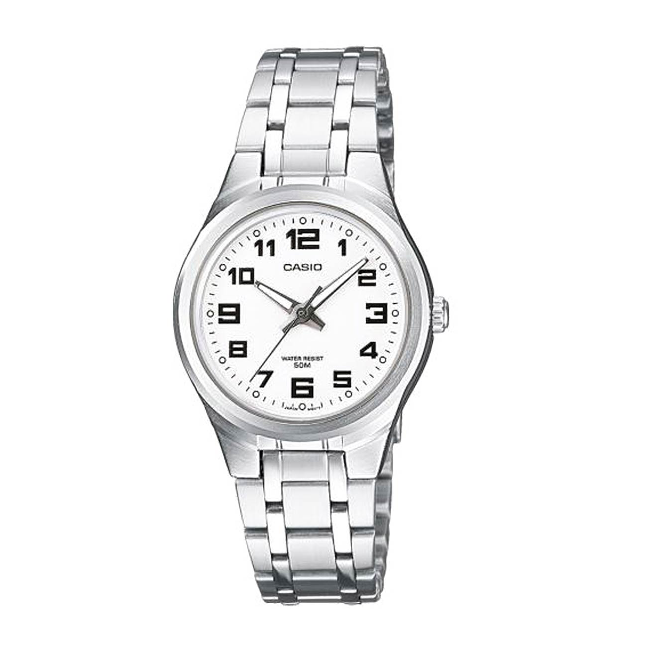 Casio Crystal Silver Date