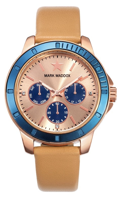 Mark Maddox Classic Gold/Chronograph