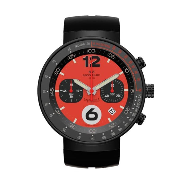 Montjuic 1986 Speed Chrono Red Racing PVD