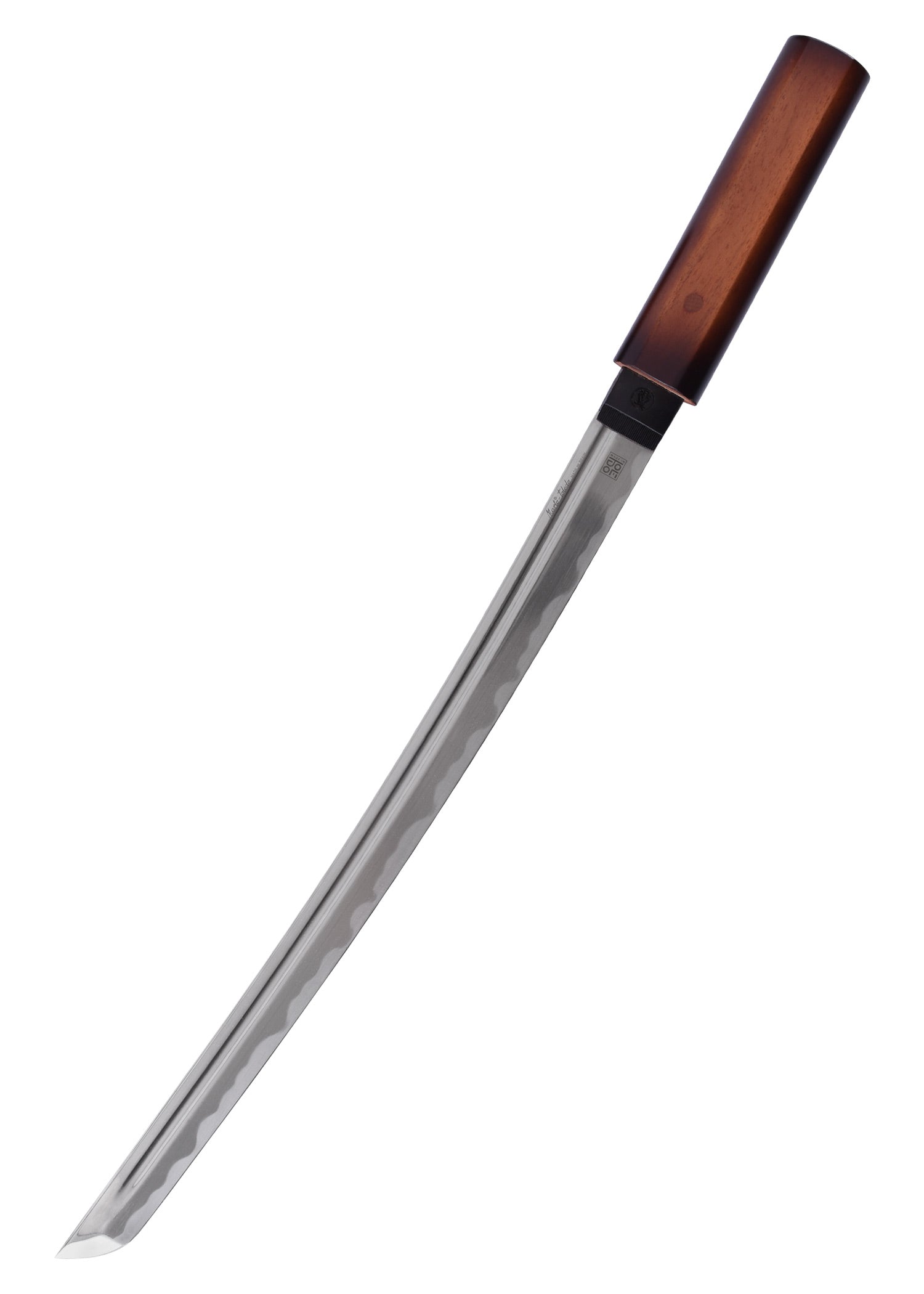 Marto Shirasaya Wakizashi - Dunkles Edelholz