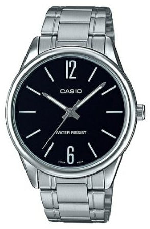 Casio Collection MTP V005D 1B Herren Analog Edelstahl