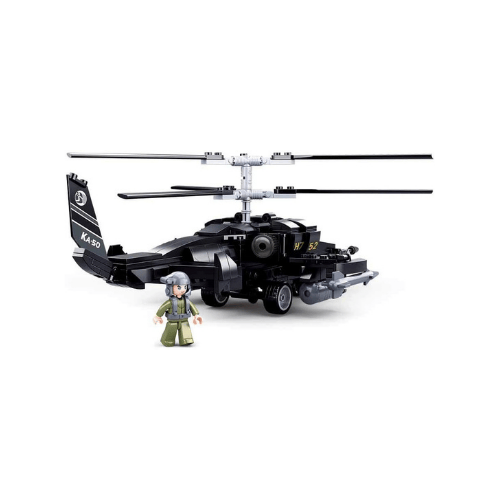 model bricks kampfhubschrauber