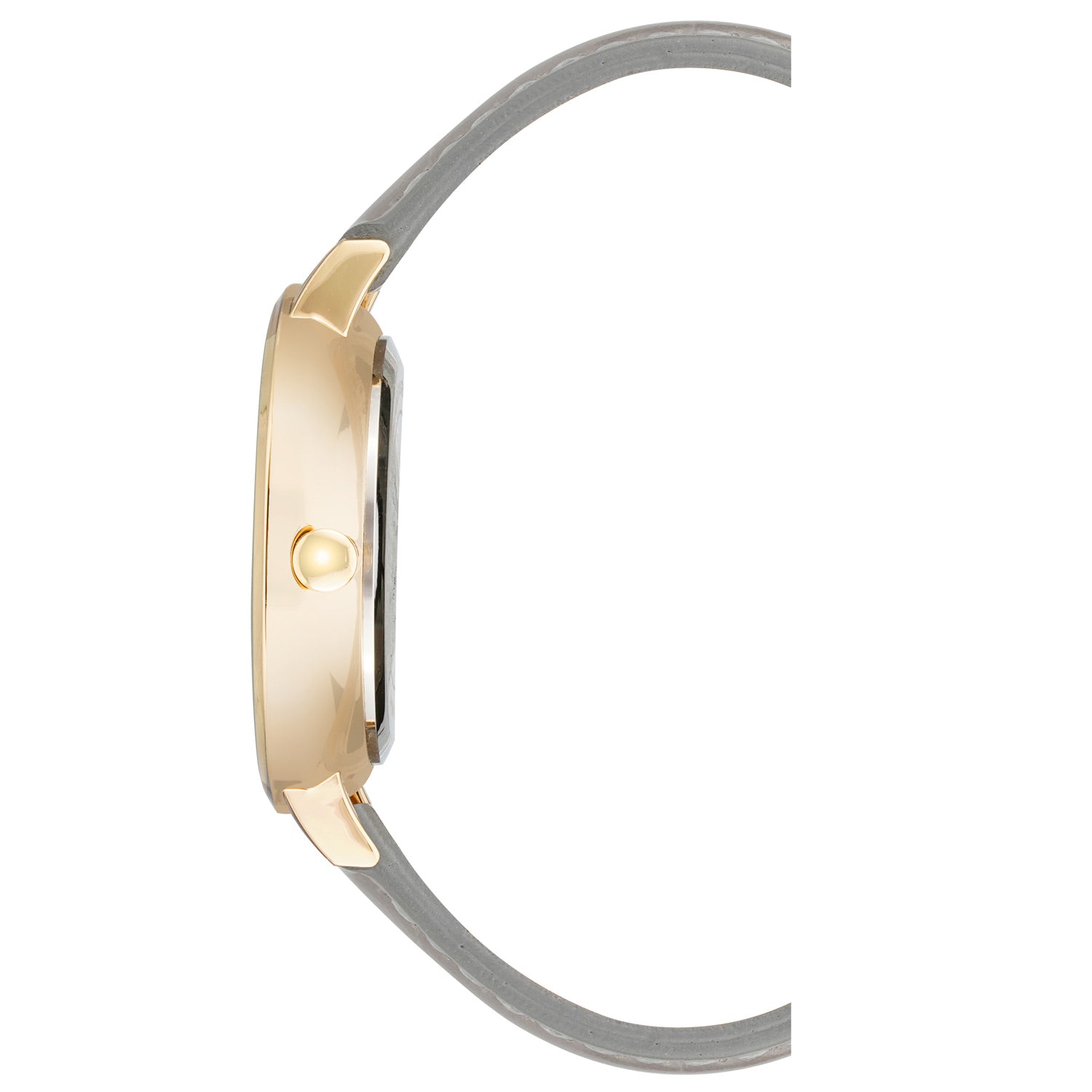 Montre à quartz analogique pour femme Nine West, boîtier en métal gris, bracelet en métal, cadran gris, NW2554GYGY