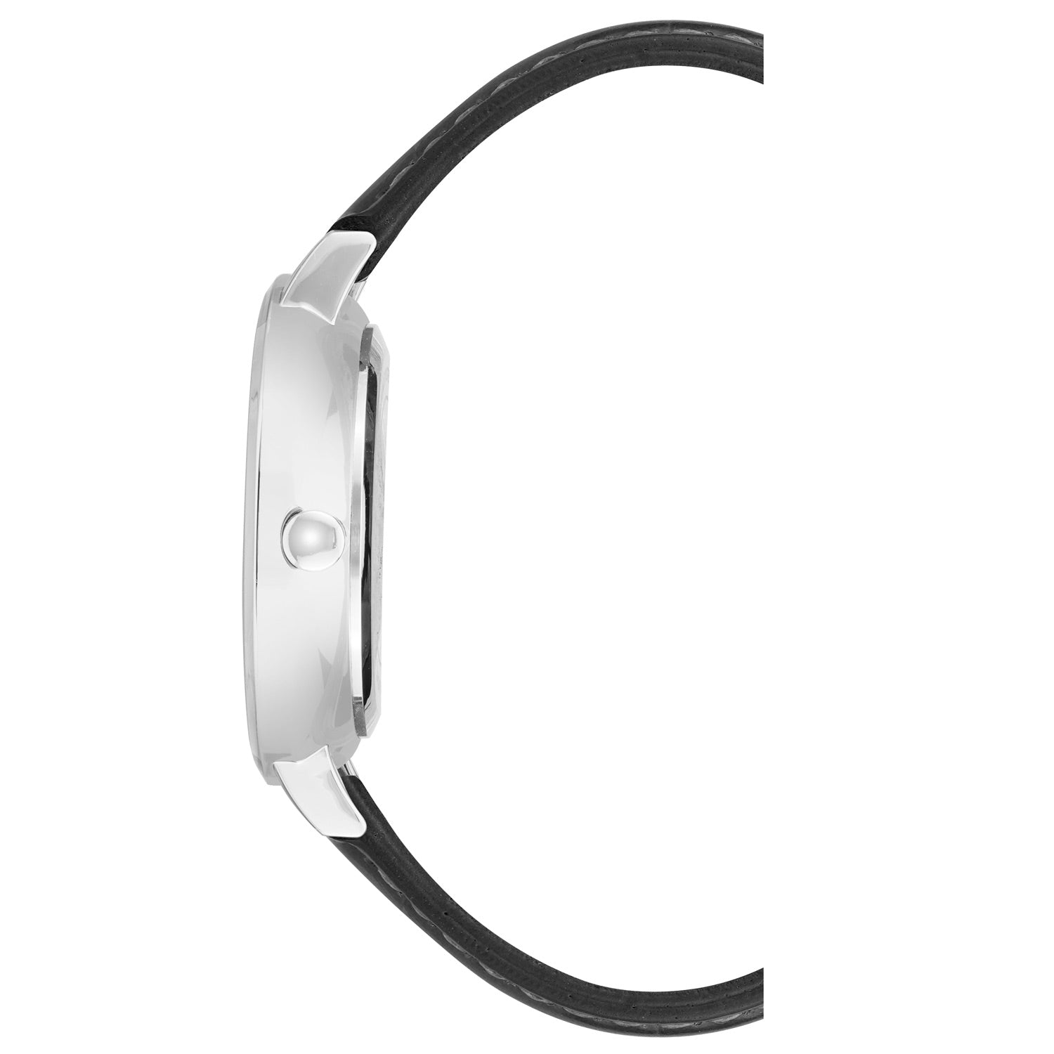 Montre à quartz analogique pour femme Nine West, boîtier et bracelet en métal, cadran noir, NW2555BKBK