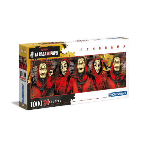 netflix la casa de papel 1000 teile puzzle panorama puzzle