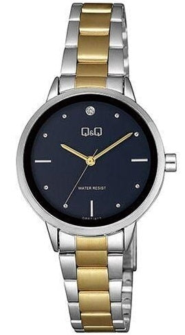 Q and Q Damen Quarzuhr QB97J402Y