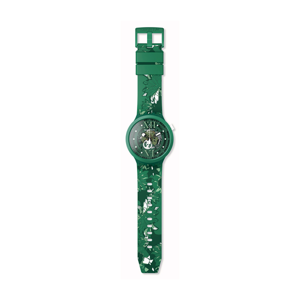 Swatch Camoflower Green