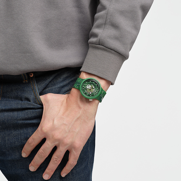 Swatch Camoflower Green