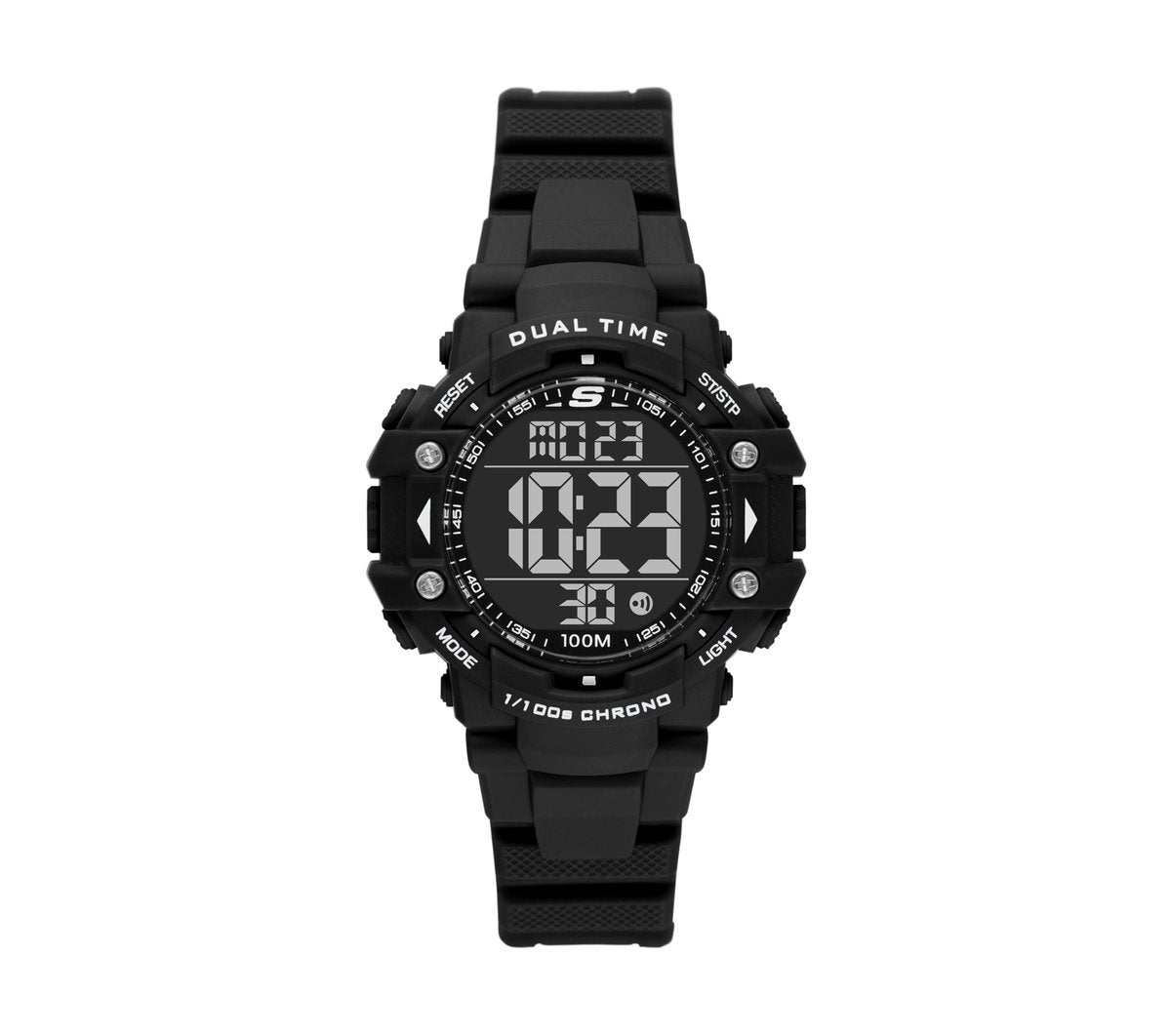 Skechers Dual Time Black Watch