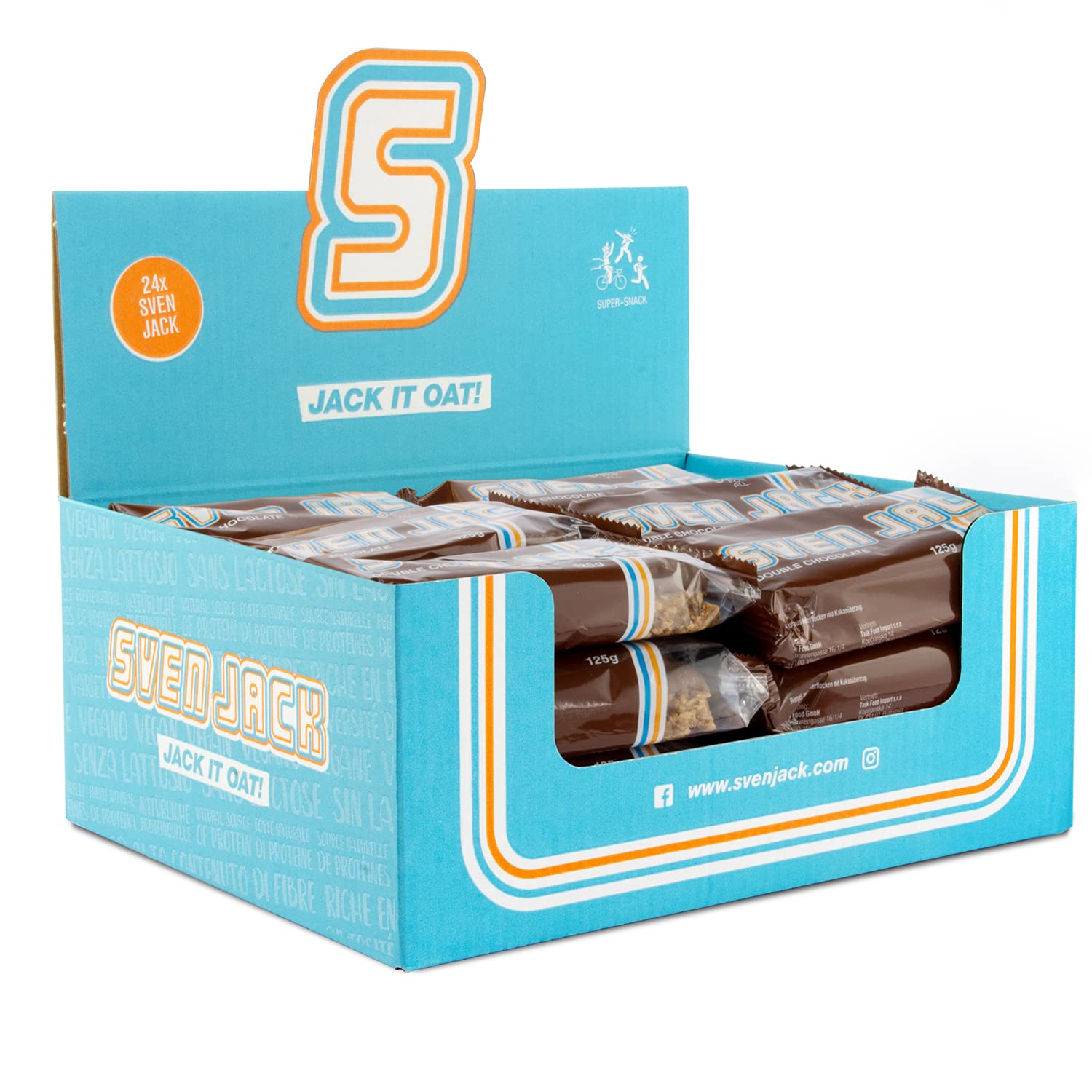 Sven Jack Energycake 24 x 125g SchokoKokos