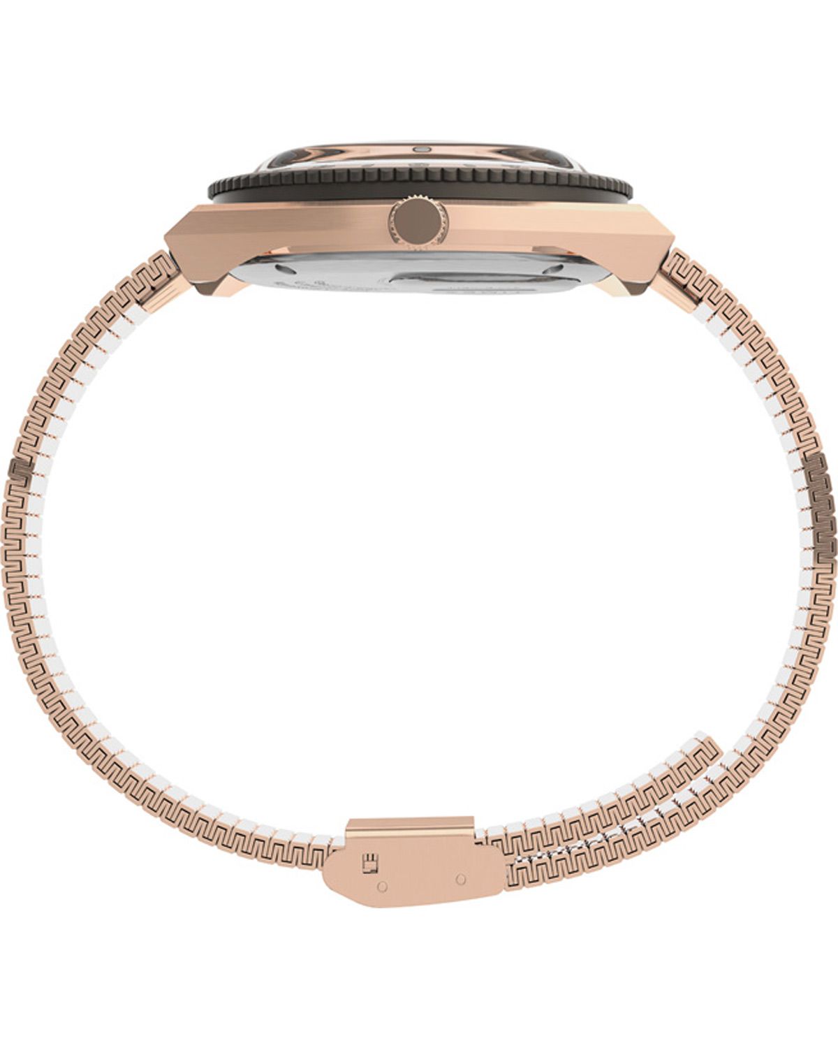 Timex Q Reissue Rose Gold Steel Watch