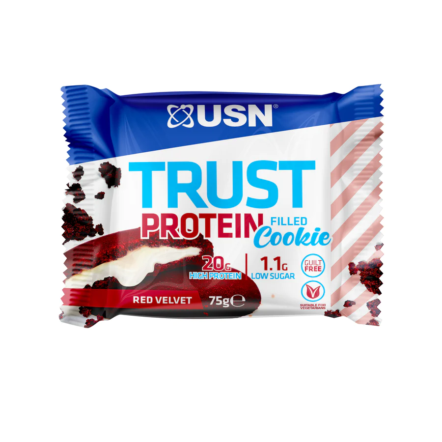 USN TRUST Cookie 12x75g Red Velvet