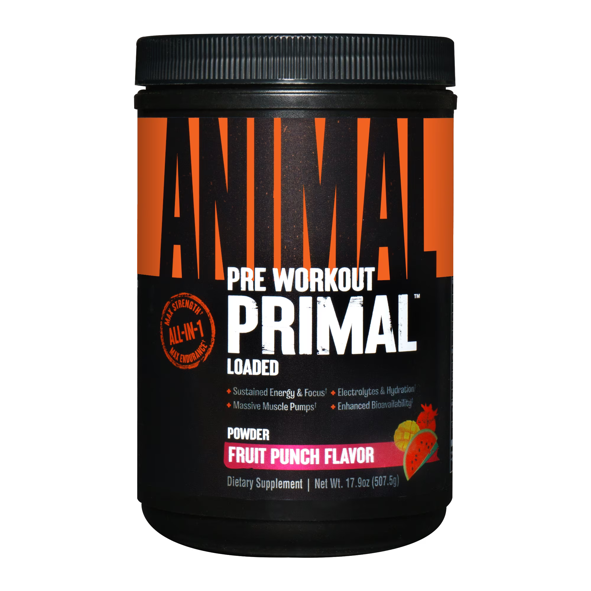 Universal Animal Fury PreWorkout Stack fruit punch