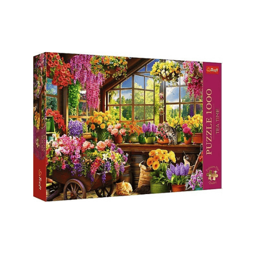 vorbereitungen fuer den fruehling puzzle premium plus 1000 teile