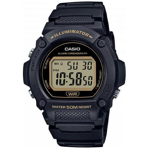 Casio Digitale Sportuhr W 219H (schwarz/rot)