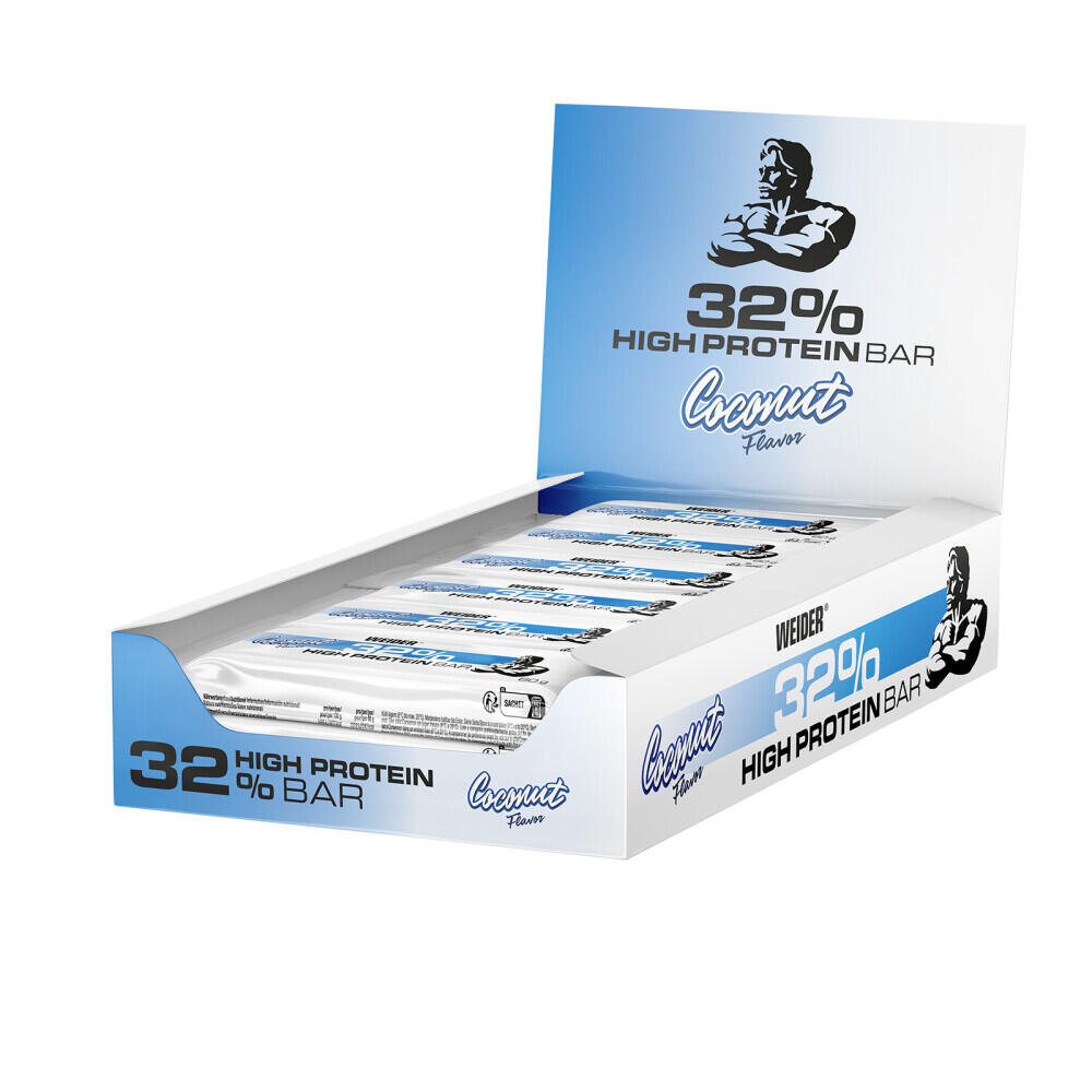 Weider 32 Protein Bar 12x60g Kokos