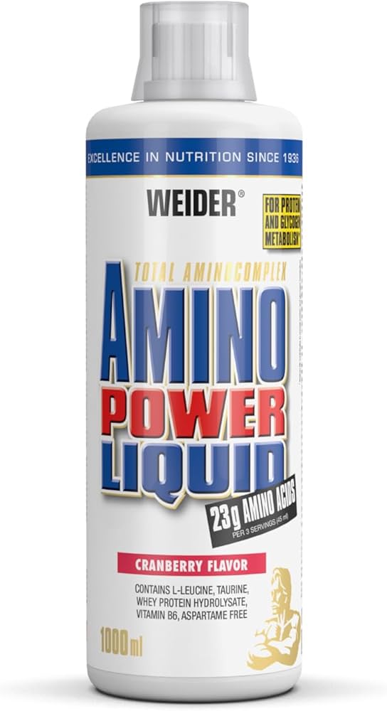 Weider Amino Power Liquid 1l Cranberry