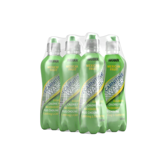 Weider LCarnitine WATER 6 x 500ml Mexico Feige