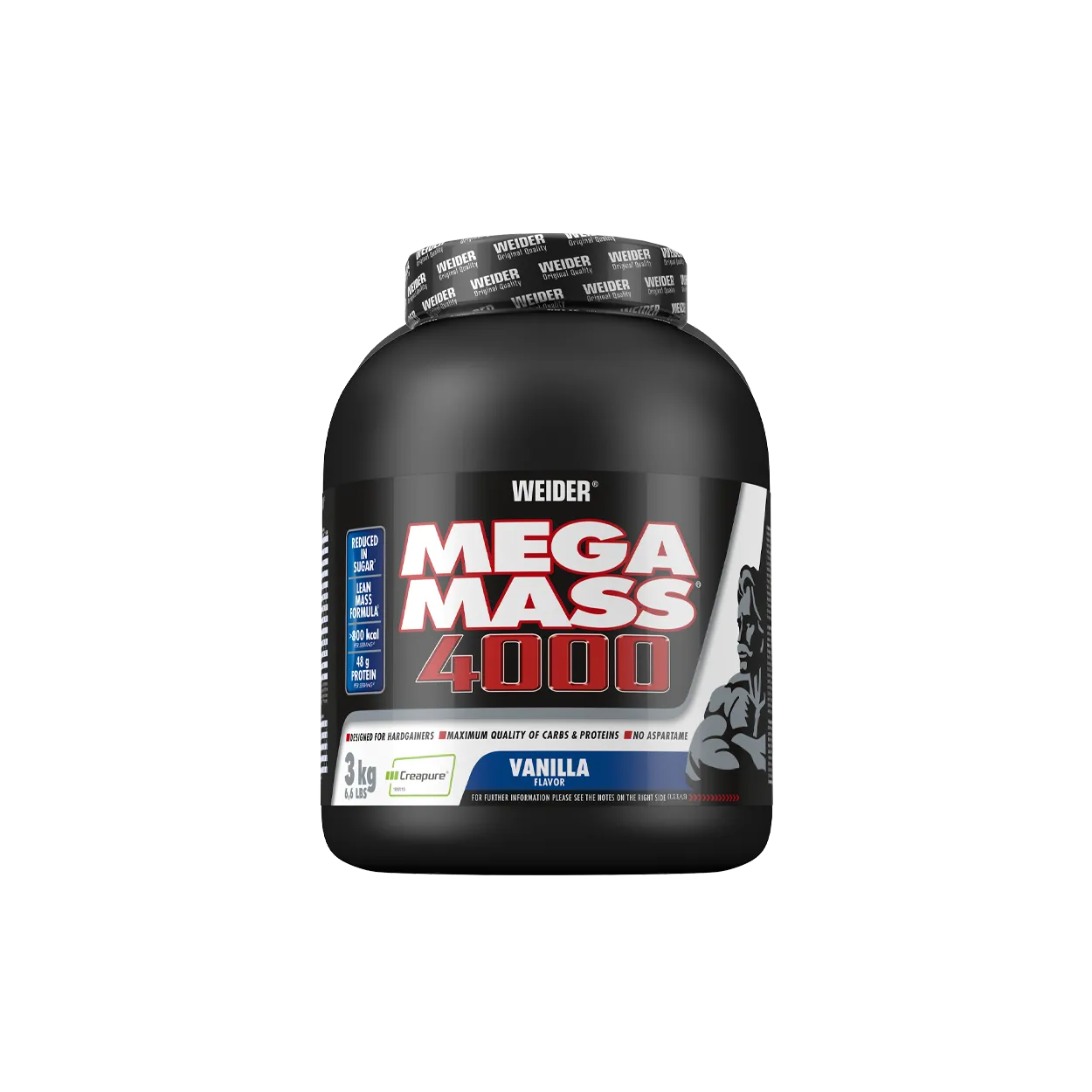 Weider Mega Mass 4000 3,0kg Vanille