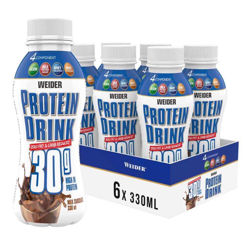 weider protein shake rtd 6x330 ml kokosnuss