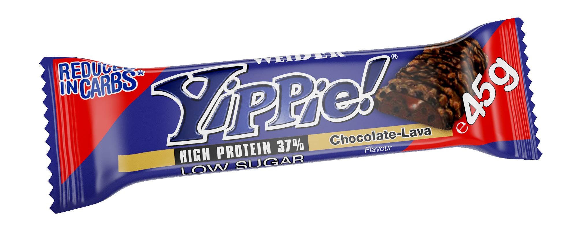 Weider Yippie Riegel 12x 45g ChocolateLava