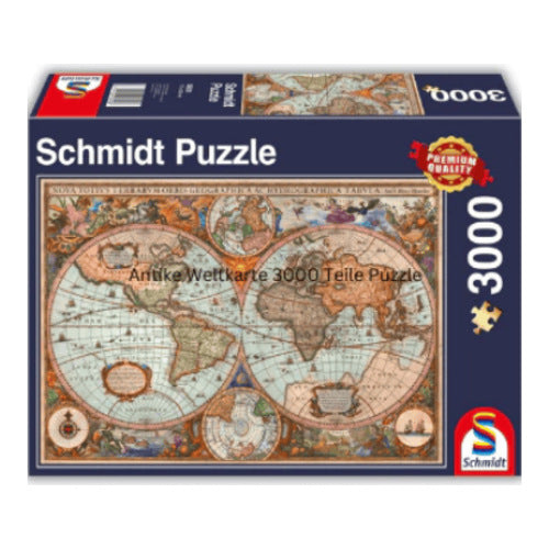 antike weltkarte 3000 teile puzzle