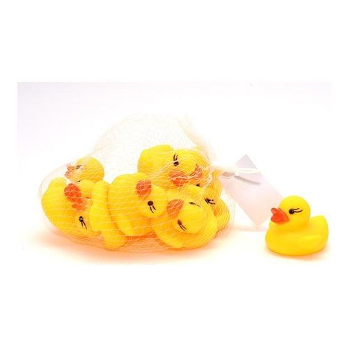 badeentenset 10 stk im netz ca4 5 cm