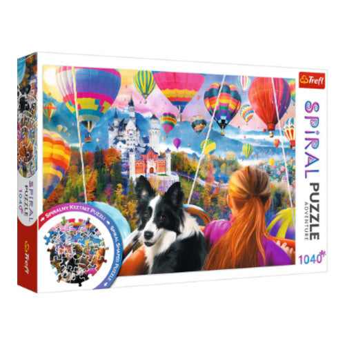 balloon festival spiral puzzle 1040 teile