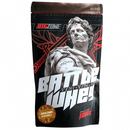 Big Zone Battle Whey 1000G Erdbeer Milch